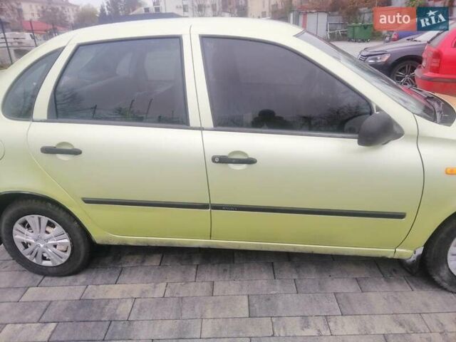 Зеленый ВАЗ Калина, объемом двигателя 1.6 л и пробегом 159 тыс. км за 1700 $, фото 1 на Automoto.ua