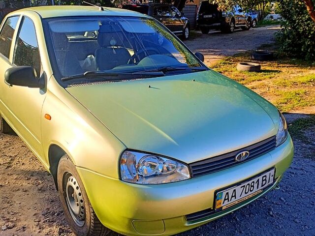 Зеленый ВАЗ Kalina, объемом двигателя 1.6 л и пробегом 96 тыс. км за 1800 $, фото 1 на Automoto.ua