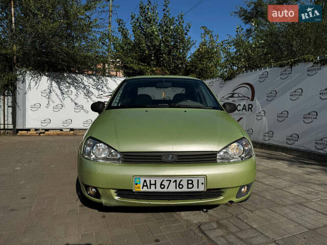 Зеленый ВАЗ Калина, объемом двигателя 1.6 л и пробегом 150 тыс. км за 1699 $, фото 3 на Automoto.ua