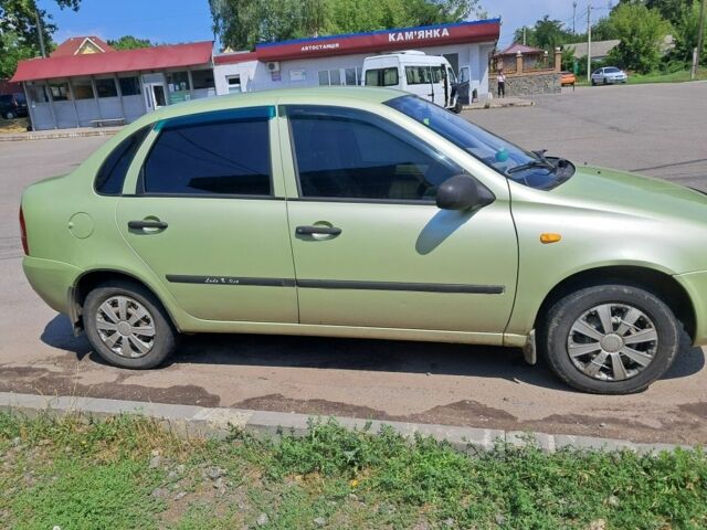 Зелений ВАЗ Калина, об'ємом двигуна 1 л та пробігом 216 тис. км за 1617 $, фото 1 на Automoto.ua