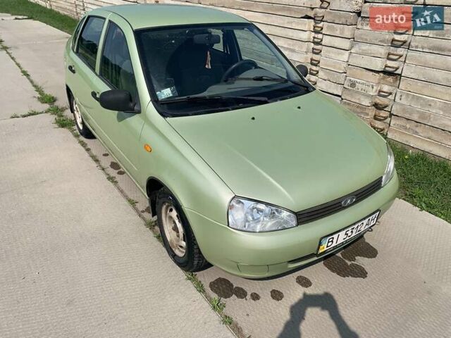 Зеленый ВАЗ Калина, объемом двигателя 1.6 л и пробегом 130 тыс. км за 2250 $, фото 1 на Automoto.ua