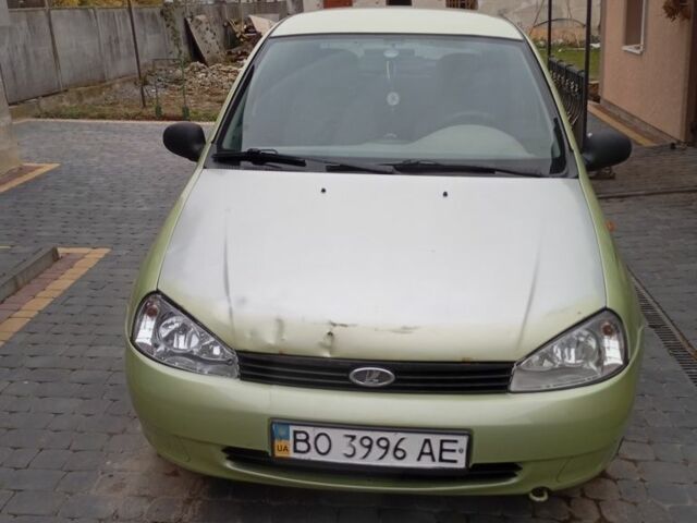 Зеленый ВАЗ Калина, объемом двигателя 1.6 л и пробегом 180 тыс. км за 1670 $, фото 4 на Automoto.ua