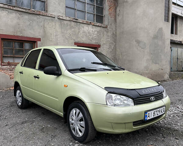 Зеленый ВАЗ Калина, объемом двигателя 1.6 л и пробегом 239 тыс. км за 1350 $, фото 1 на Automoto.ua