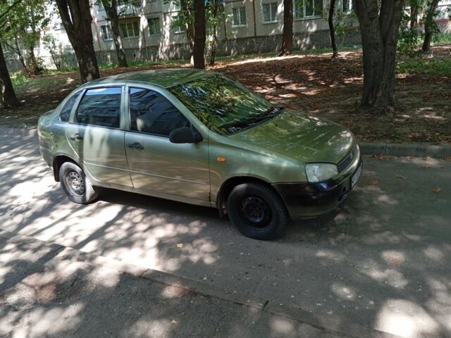 Зеленый ВАЗ Калина, объемом двигателя 1.4 л и пробегом 201 тыс. км за 1500 $, фото 3 на Automoto.ua