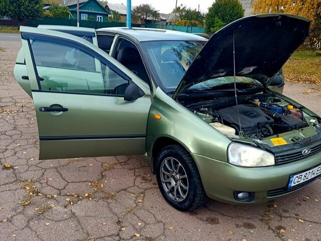 Зеленый ВАЗ Kalina, объемом двигателя 1.6 л и пробегом 294 тыс. км за 2200 $, фото 6 на Automoto.ua