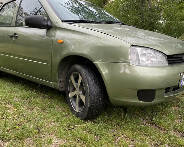 Зеленый ВАЗ Калина, объемом двигателя 1.6 л и пробегом 168 тыс. км за 1650 $, фото 2 на Automoto.ua