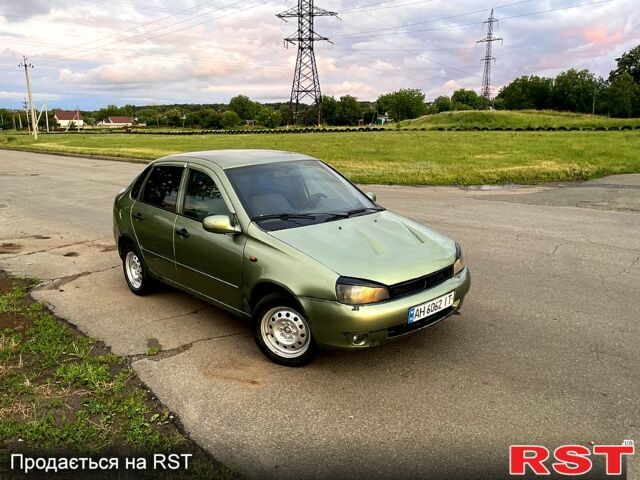 Зелений ВАЗ Kalina, об'ємом двигуна 1.6 л та пробігом 120 тис. км за 1600 $, фото 3 на Automoto.ua