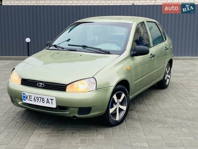 Зеленый ВАЗ Калина, объемом двигателя 1.6 л и пробегом 171 тыс. км за 1750 $, фото 1 на Automoto.ua