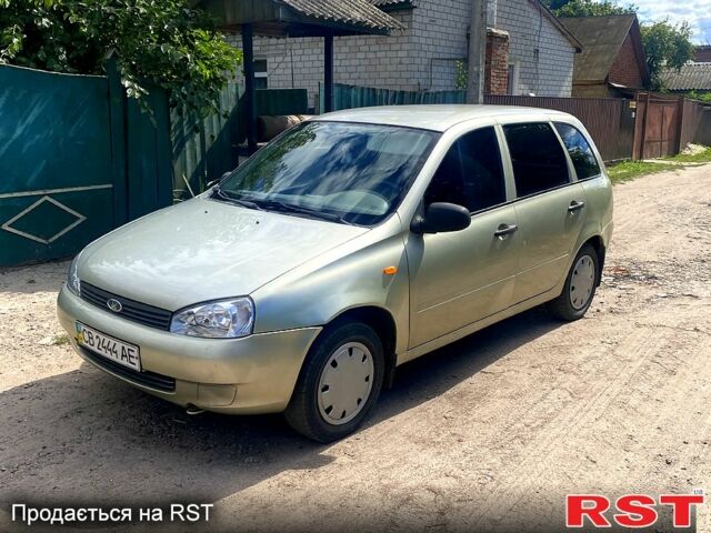 Зеленый ВАЗ Kalina, объемом двигателя 1.6 л и пробегом 102 тыс. км за 1999 $, фото 2 на Automoto.ua