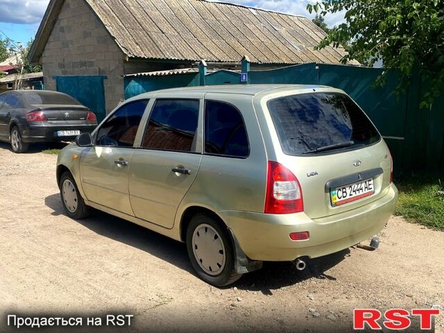 Зеленый ВАЗ Kalina, объемом двигателя 1.6 л и пробегом 102 тыс. км за 1999 $, фото 3 на Automoto.ua