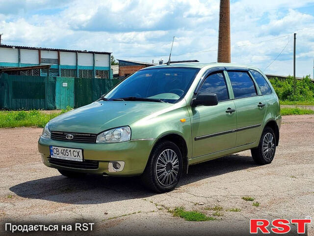 Зеленый ВАЗ Kalina, объемом двигателя 1.4 л и пробегом 180 тыс. км за 2700 $, фото 2 на Automoto.ua