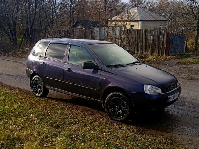 Синій ВАЗ Lada Kalina, об'ємом двигуна 1.6 л та пробігом 191 тис. км за 2800 $, фото 2 на Automoto.ua