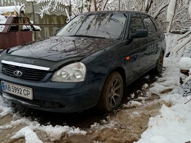 Черный ВАЗ Lada Priora, объемом двигателя 1.6 л и пробегом 193 тыс. км за 2600 $, фото 6 на Automoto.ua