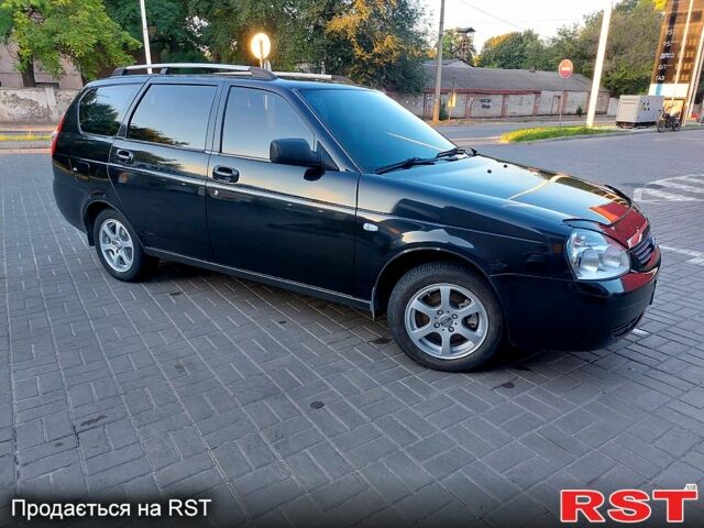 Черный ВАЗ Lada Priora, объемом двигателя 1.6 л и пробегом 93 тыс. км за 4200 $, фото 2 на Automoto.ua