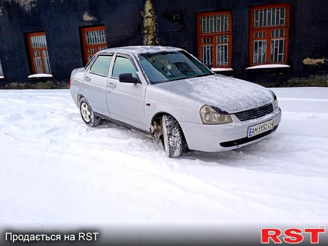 Сірий ВАЗ Lada Priora, об'ємом двигуна 1.6 л та пробігом 1 тис. км за 1600 $, фото 2 на Automoto.ua