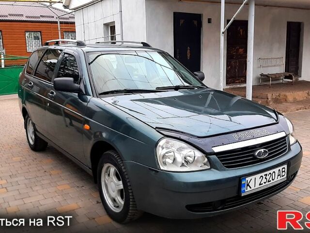 Зеленый ВАЗ Lada Priora, объемом двигателя 1.6 л и пробегом 220 тыс. км за 2700 $, фото 9 на Automoto.ua