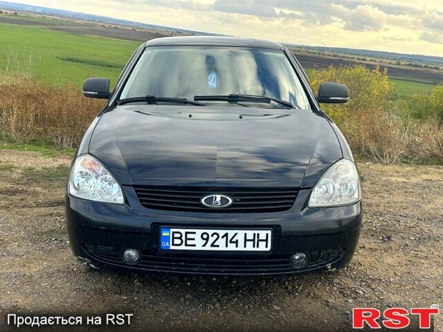 Черный ВАЗ Priora, объемом двигателя 1.6 л и пробегом 200 тыс. км за 2200 $, фото 4 на Automoto.ua