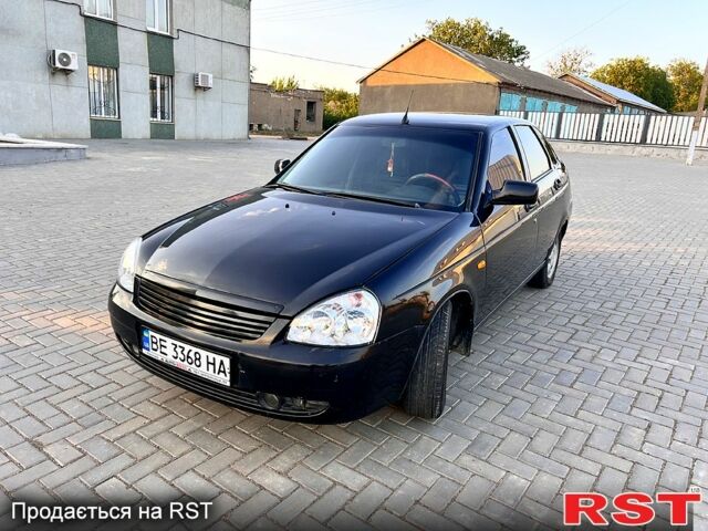 Черный ВАЗ Priora, объемом двигателя 1.6 л и пробегом 200 тыс. км за 2200 $, фото 4 на Automoto.ua