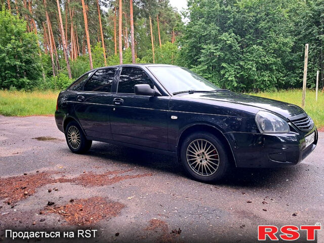 Черный ВАЗ Priora, объемом двигателя 1.6 л и пробегом 240 тыс. км за 2600 $, фото 1 на Automoto.ua