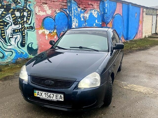 Черный ВАЗ Priora, объемом двигателя 1.6 л и пробегом 180 тыс. км за 2500 $, фото 1 на Automoto.ua