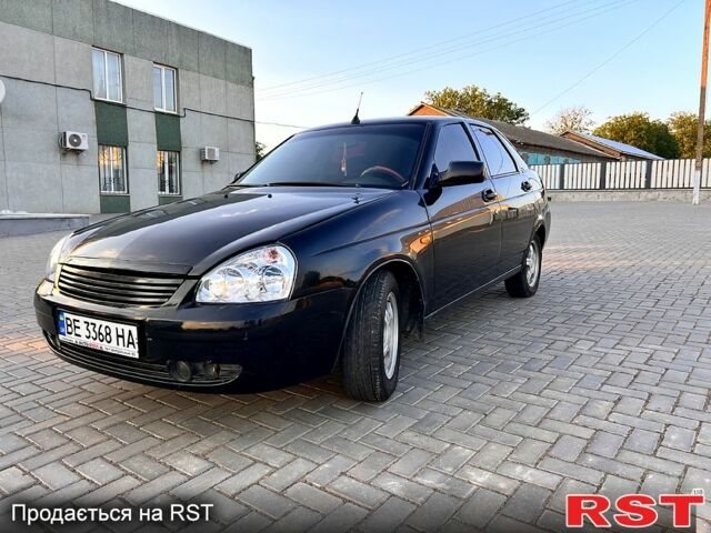 Черный ВАЗ Priora, объемом двигателя 1.6 л и пробегом 200 тыс. км за 2200 $, фото 7 на Automoto.ua