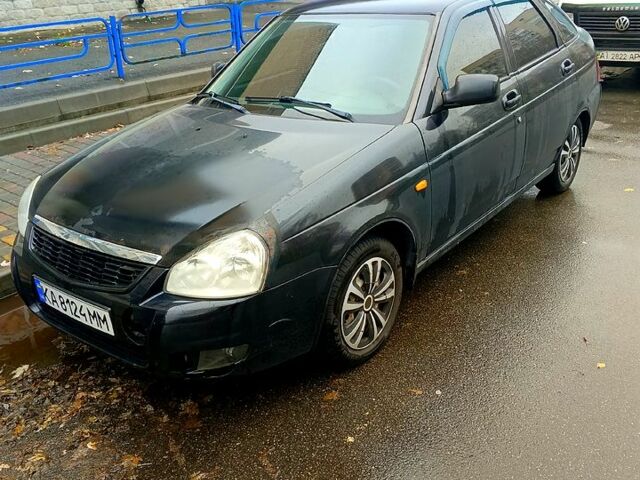 Черный ВАЗ Priora, объемом двигателя 1.6 л и пробегом 197 тыс. км за 2100 $, фото 1 на Automoto.ua