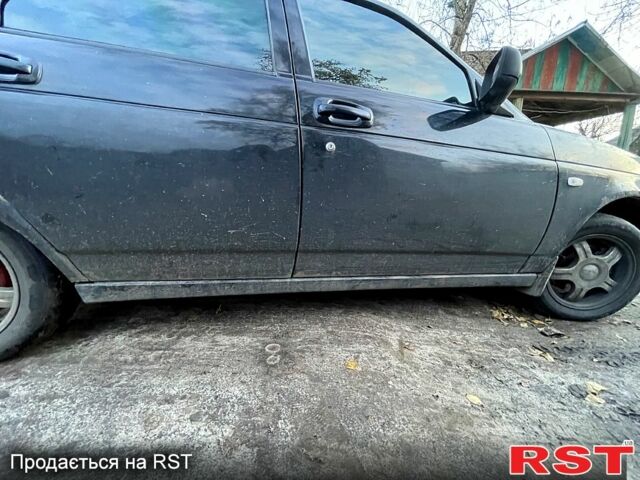 Черный ВАЗ Priora, объемом двигателя 1.6 л и пробегом 183 тыс. км за 1800 $, фото 7 на Automoto.ua