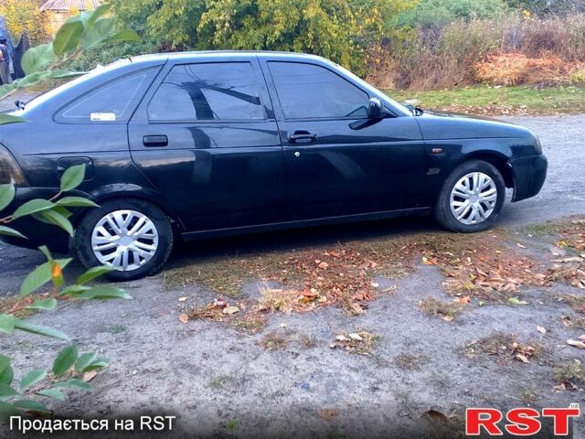 Черный ВАЗ Priora, объемом двигателя 1.6 л и пробегом 186 тыс. км за 2100 $, фото 5 на Automoto.ua