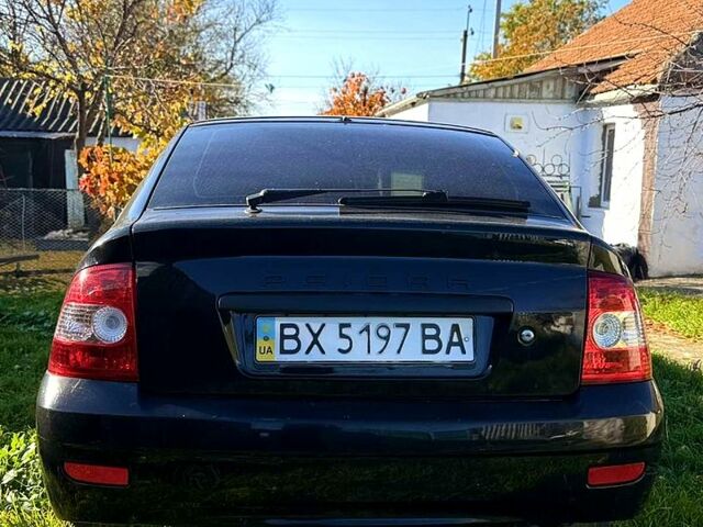 Черный ВАЗ Priora, объемом двигателя 1.6 л и пробегом 110 тыс. км за 2400 $, фото 3 на Automoto.ua