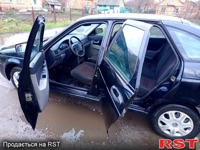 Черный ВАЗ Priora, объемом двигателя 1.6 л и пробегом 0 тыс. км за 1300 $, фото 6 на Automoto.ua