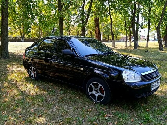 Черный ВАЗ Priora, объемом двигателя 1.6 л и пробегом 158 тыс. км за 3400 $, фото 3 на Automoto.ua