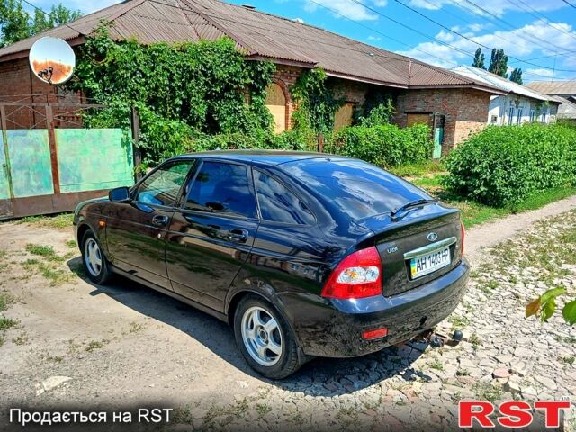 Черный ВАЗ Priora, объемом двигателя 1.6 л и пробегом 76 тыс. км за 3800 $, фото 4 на Automoto.ua