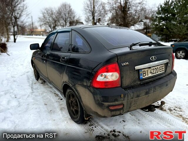 Черный ВАЗ Priora, объемом двигателя 1.6 л и пробегом 200 тыс. км за 1650 $, фото 3 на Automoto.ua