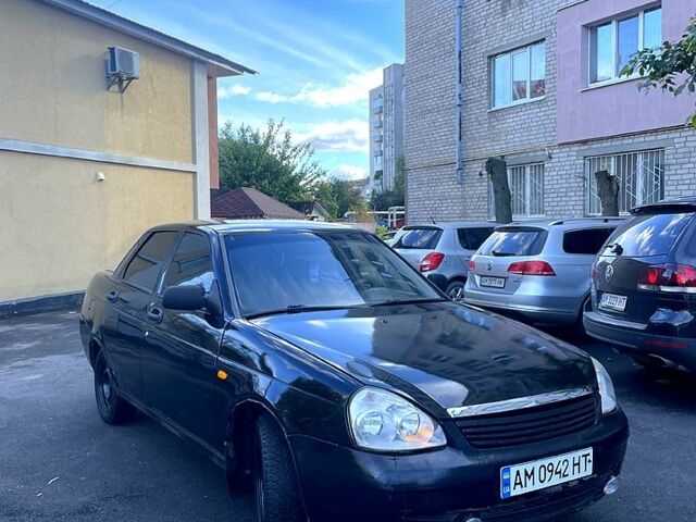 Чорний ВАЗ Priora, об'ємом двигуна 1.6 л та пробігом 316 тис. км за 1699 $, фото 2 на Automoto.ua