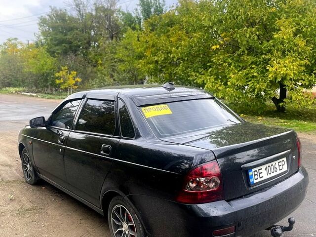 Чорний ВАЗ Priora, об'ємом двигуна 1.6 л та пробігом 190 тис. км за 2500 $, фото 1 на Automoto.ua