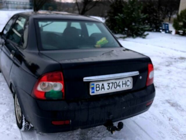 Черный ВАЗ Priora, объемом двигателя 1.6 л и пробегом 174 тыс. км за 2000 $, фото 2 на Automoto.ua