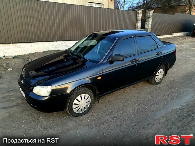 Черный ВАЗ Priora, объемом двигателя 1.6 л и пробегом 185 тыс. км за 1850 $, фото 4 на Automoto.ua