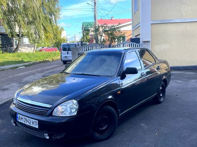 Чорний ВАЗ Priora, об'ємом двигуна 1.6 л та пробігом 316 тис. км за 1699 $, фото 3 на Automoto.ua