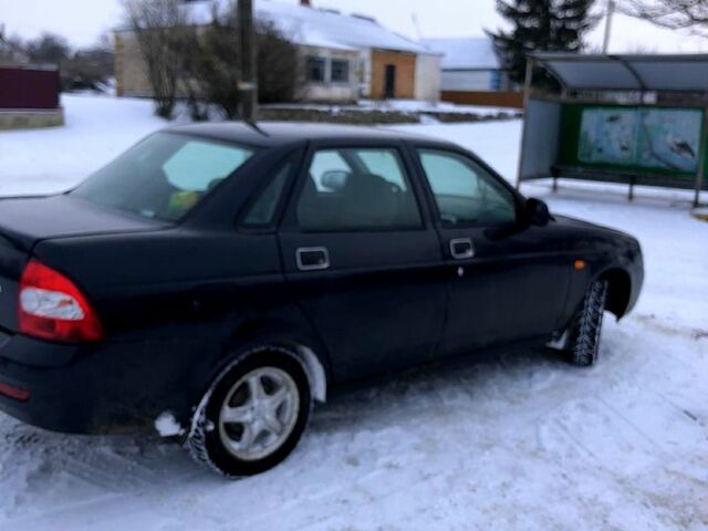 Черный ВАЗ Priora, объемом двигателя 1.6 л и пробегом 174 тыс. км за 2000 $, фото 4 на Automoto.ua