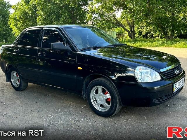 Черный ВАЗ Priora, объемом двигателя 1.6 л и пробегом 106 тыс. км за 2900 $, фото 7 на Automoto.ua