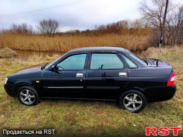 Черный ВАЗ Priora, объемом двигателя 1.6 л и пробегом 185 тыс. км за 2700 $, фото 5 на Automoto.ua