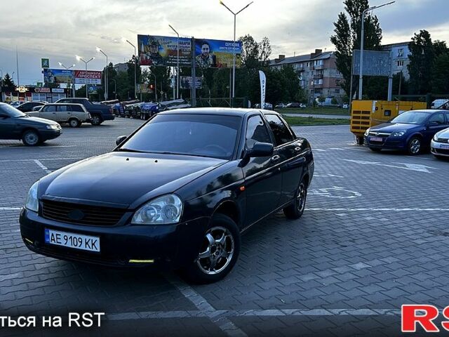 Черный ВАЗ Priora, объемом двигателя 1.6 л и пробегом 268 тыс. км за 3100 $, фото 1 на Automoto.ua