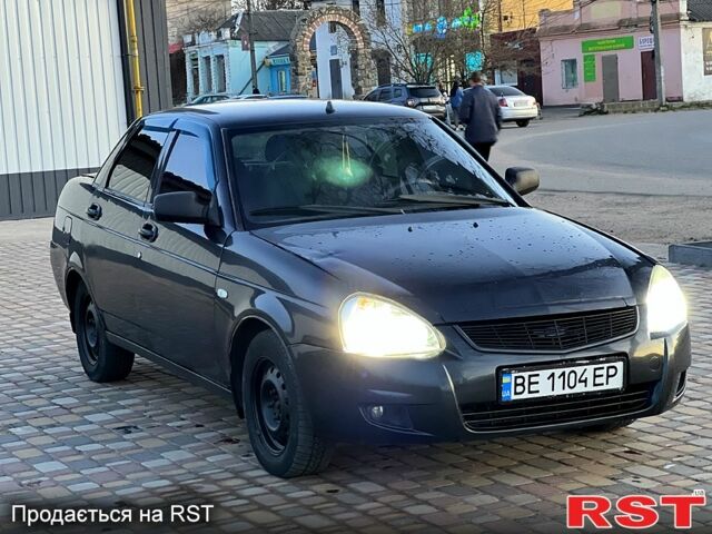 Черный ВАЗ Priora, объемом двигателя 1.6 л и пробегом 240 тыс. км за 2000 $, фото 1 на Automoto.ua
