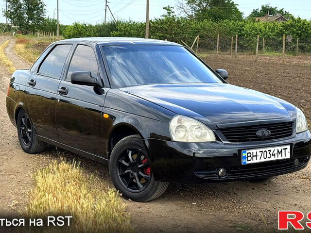 Черный ВАЗ Priora, объемом двигателя 1.6 л и пробегом 200 тыс. км за 2700 $, фото 8 на Automoto.ua