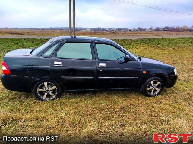 Черный ВАЗ Priora, объемом двигателя 1.6 л и пробегом 185 тыс. км за 2700 $, фото 6 на Automoto.ua