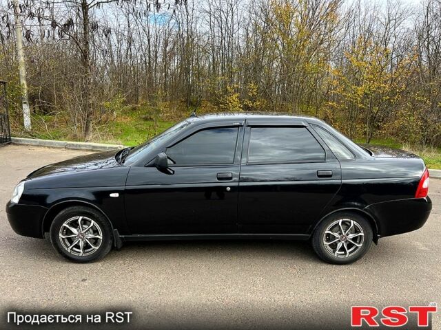 Черный ВАЗ Priora, объемом двигателя 1.6 л и пробегом 105 тыс. км за 4000 $, фото 4 на Automoto.ua