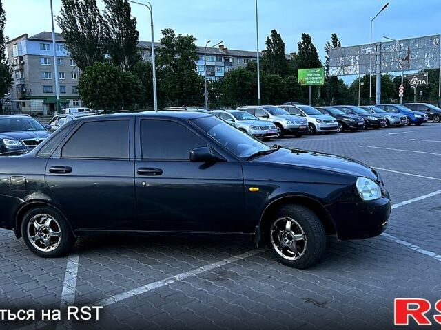 Черный ВАЗ Priora, объемом двигателя 1.6 л и пробегом 268 тыс. км за 3100 $, фото 5 на Automoto.ua