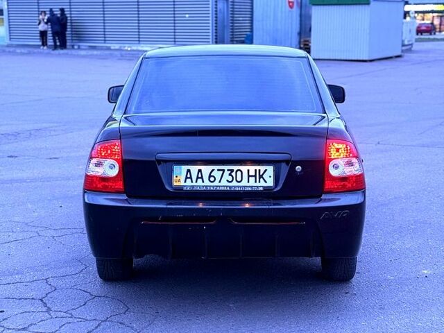 Черный ВАЗ Priora, объемом двигателя 1.6 л и пробегом 210 тыс. км за 2700 $, фото 1 на Automoto.ua