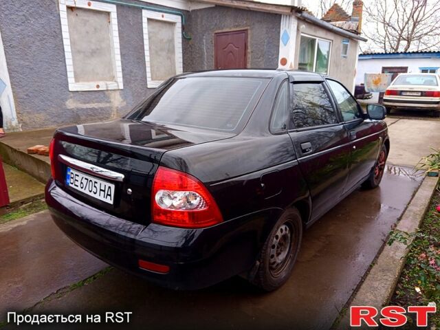 Чорний ВАЗ Priora, об'ємом двигуна 1.6 л та пробігом 170 тис. км за 2600 $, фото 2 на Automoto.ua