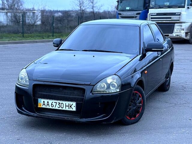 Черный ВАЗ Priora, объемом двигателя 1.6 л и пробегом 210 тыс. км за 2700 $, фото 8 на Automoto.ua